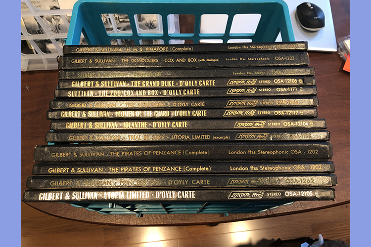 Gilbert and Sullivan Box Set LPs